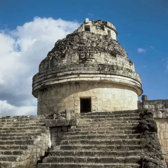 Framed Print : El Caracol. 11th-13th c. MEXICO. YUCATN. Chich鮠