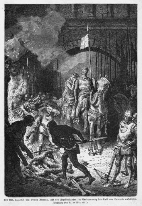 Framed Print : El Cid at Valencia Framed Print : El Cid at Valencia