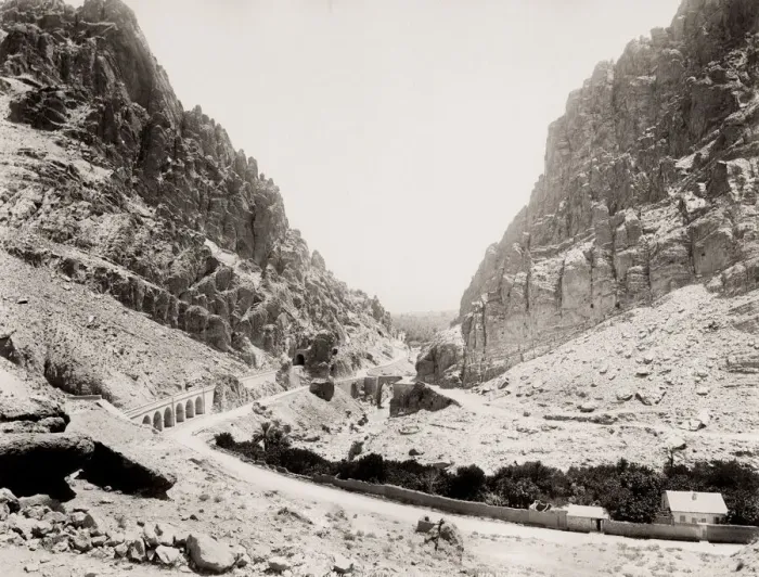 Framed Print : El Kantara Gorge, Algeria Framed Print : El Kantara Gorge, Algeria