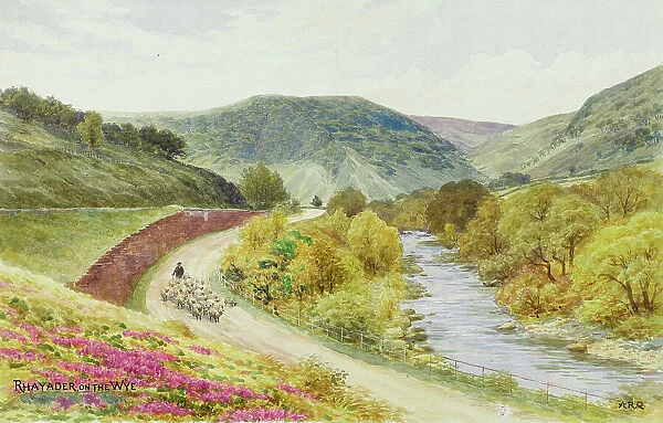 Elan Valley, Rhayader on the River Wye, Powys, Wales
