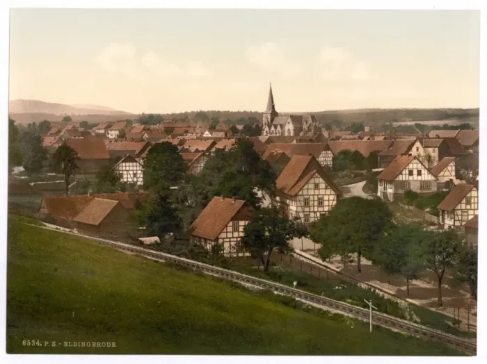 Framed Print : Elbingerode, Hartz, Germany Framed Print : Elbingerode, Hartz, Germany