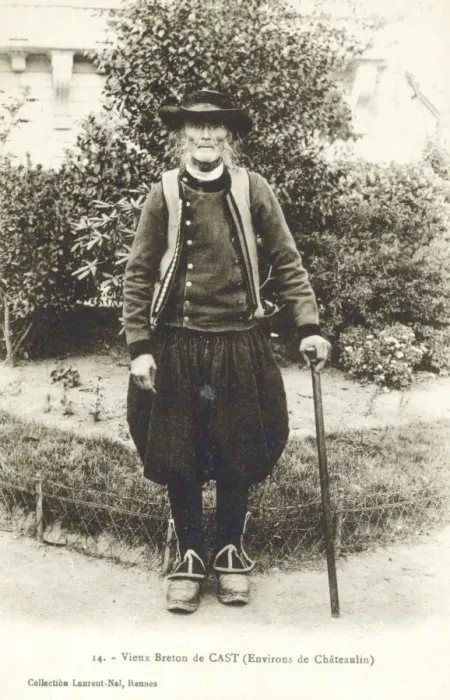 Framed Print : Elderly Breton Man, France Framed Print : Elderly Breton Man, France