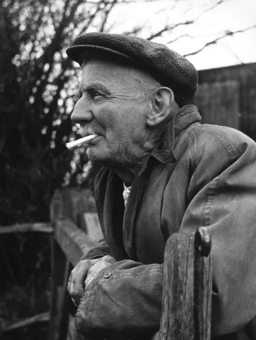 Framed Print : Elderly Farm Worker Framed Print : Elderly Farm Worker