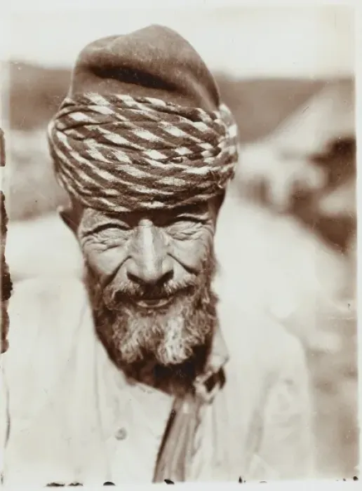 Framed Print : Elderly Turkish Man