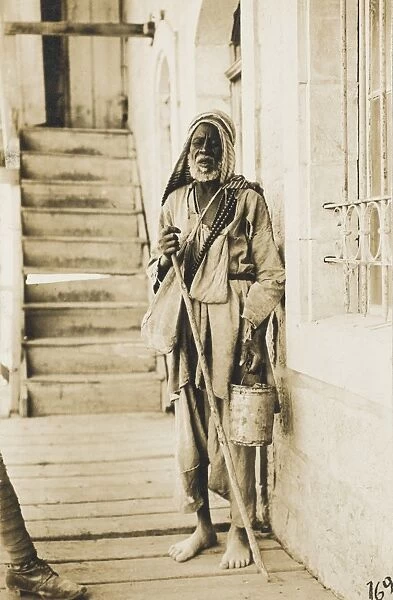 Elderly Turkish wandering Dervish