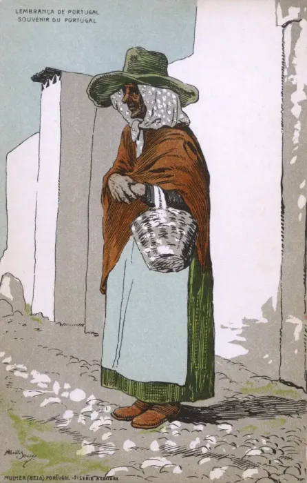 Framed Print : Elderly woman of Beja, Portugal Framed Print : Elderly woman of Beja, Portugal