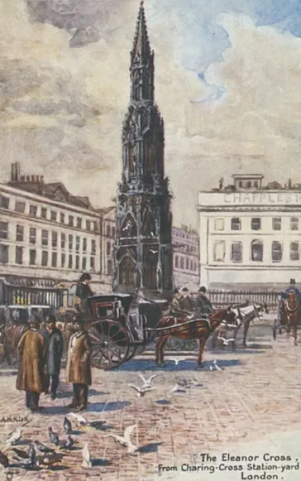 Framed Print : The Eleanor Cross - Charing Cross, London Framed Print : The Eleanor Cross - Charing Cross, London