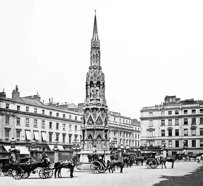 Framed Print : Eleanor Cross, Charing Cross, London Framed Print : Eleanor Cross, Charing Cross, London