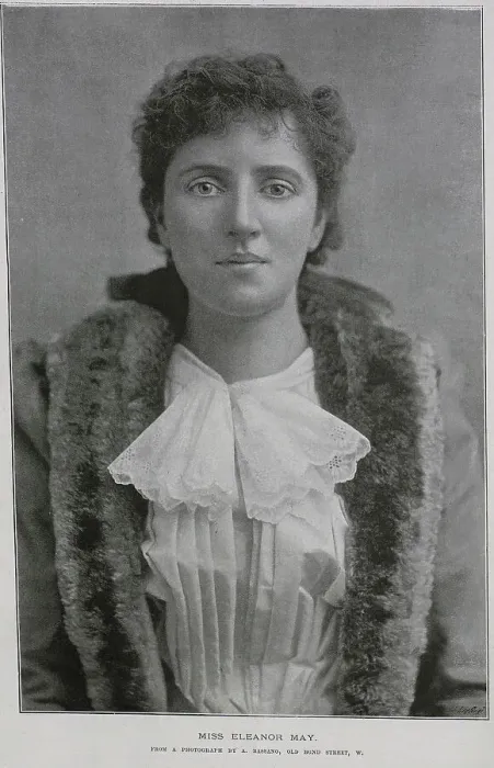 Framed Print : Eleanor May, actress, studio portrait Framed Print : Eleanor May, actress, studio portrait
