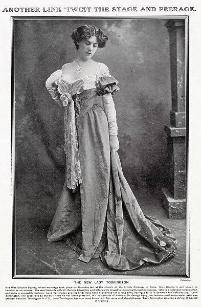 Eleanor Nellie Souray (1886 - 1931), Lady Torrington. A popular stage actress