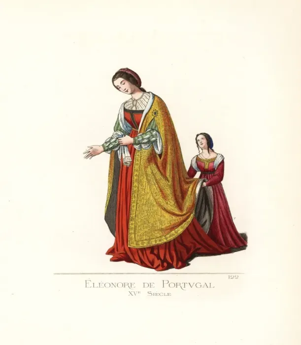 Framed Print : Eleanor of Portugal, consort of Frederick III Framed Print : Eleanor of Portugal, consort of Frederick III
