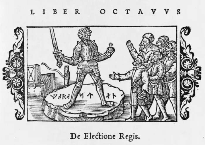 Framed Print : Electing a King / 1555 Framed Print : Electing a King / 1555