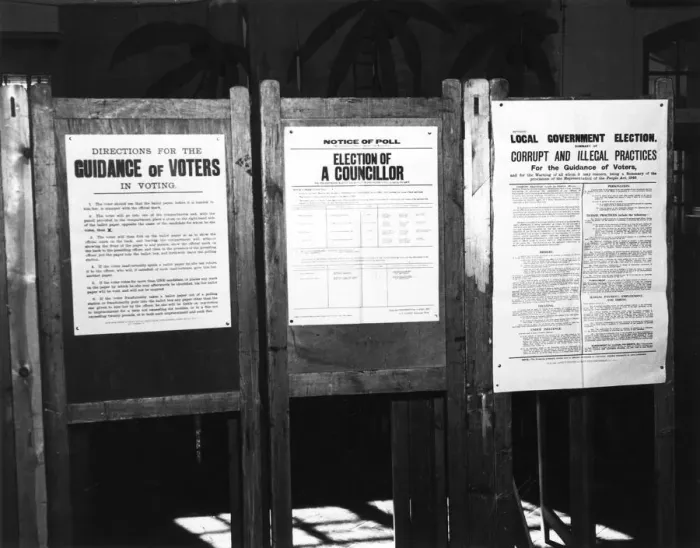 Framed Print : ELECTION NOTICES 1978 Framed Print : ELECTION NOTICES 1978