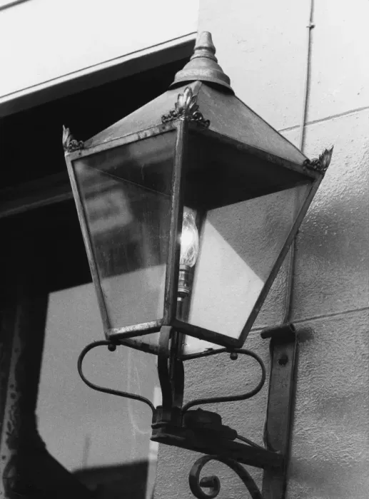 Framed Print : Electric Street Lamp Framed Print : Electric Street Lamp