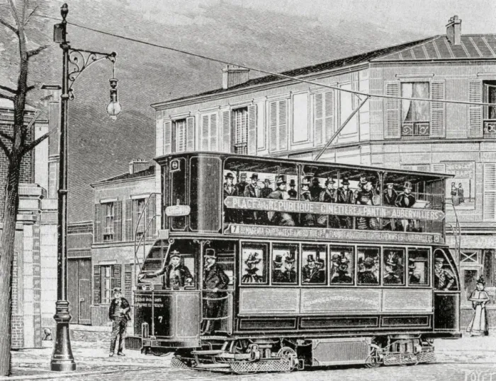Framed Print : Electric tram Framed Print : Electric tram