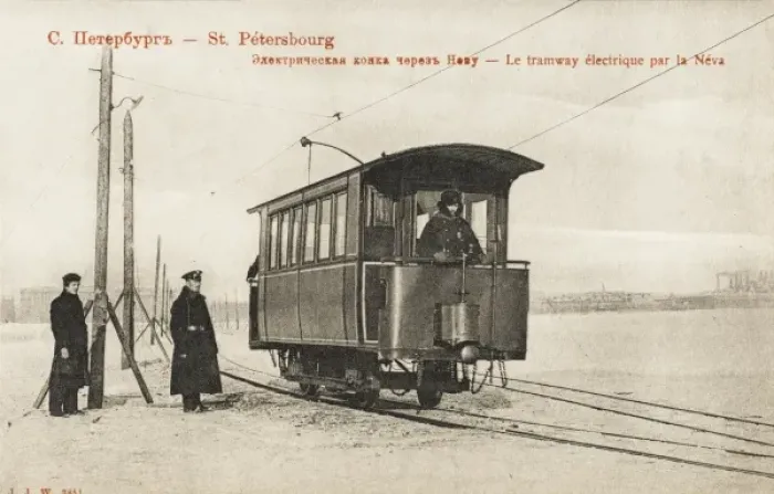 Framed Print : Electric Tramway - St. Petersburg, Russia Framed Print : Electric Tramway - St. Petersburg, Russia