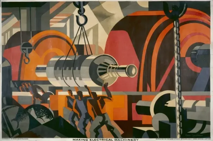 Framed Print : Electrical Machinery Framed Print : Electrical Machinery