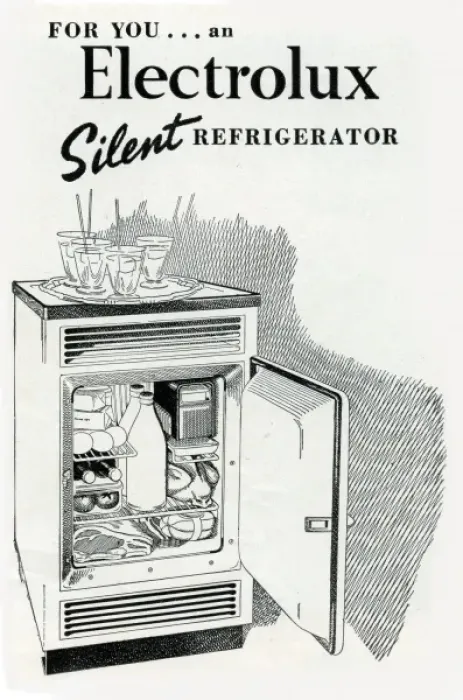 Framed Print : Electrolux refrigerator Framed Print : Electrolux refrigerator
