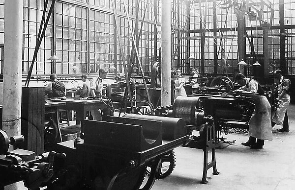 Electrotyping Department, Port Sunlight soap factory, Wirral