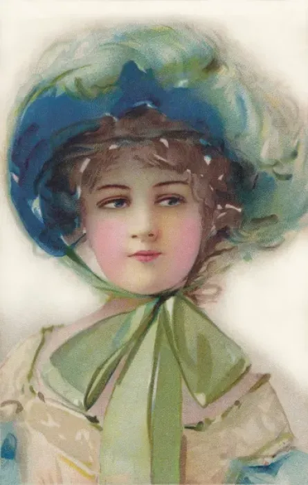 Framed Print : Elegant lady in a hat Framed Print : Elegant lady in a hat