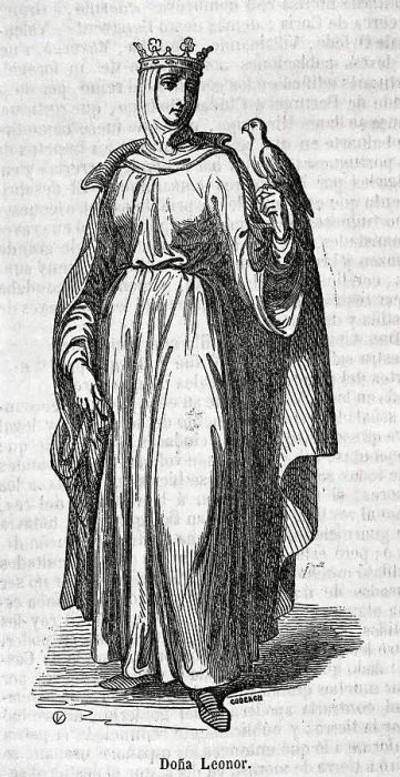 Framed Print : Eleonor of England (1160-1214). Queen of Castile Framed Print : Eleonor of England (1160-1214). Queen of Castile