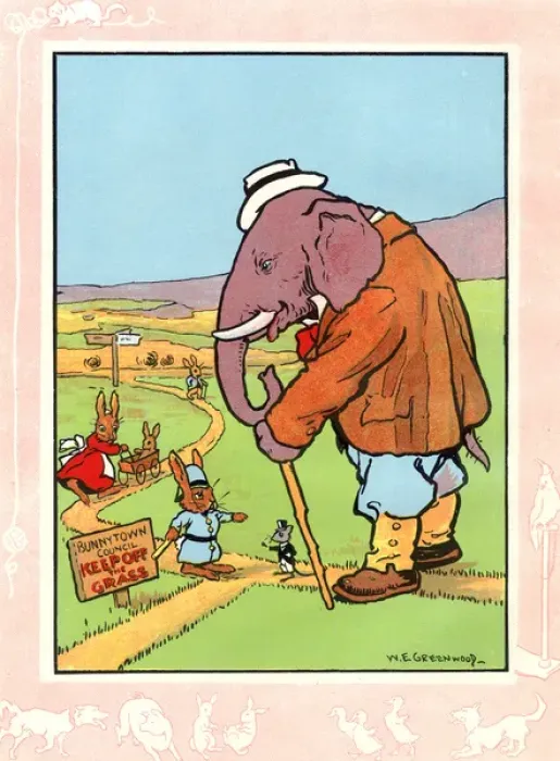Framed Print : Elephant asked to keep off the grass Framed Print : Elephant asked to keep off the grass