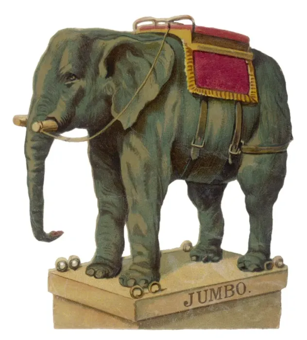 Framed Print : Elephant / Jumbo Scrap Framed Print : Elephant / Jumbo Scrap