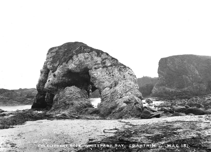 Framed Print : The Elephant Rock, Whitepark Bay. Co Antrim Framed Print : The Elephant Rock, Whitepark Bay. Co Antrim