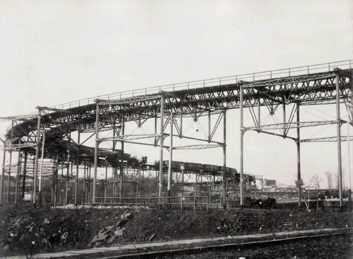 Framed Print : Elevated railway or El Train at 110th Street New York Framed Print : Elevated railway or El Train at 110th Street New York