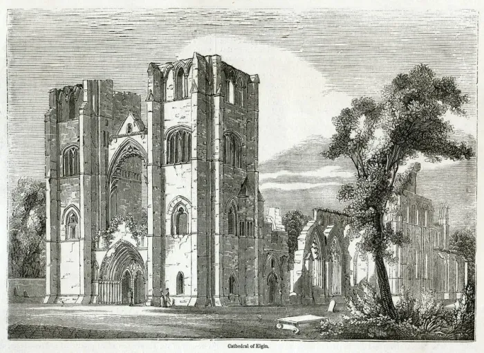 Framed Print : Elgin Cathedral Framed Print : Elgin Cathedral