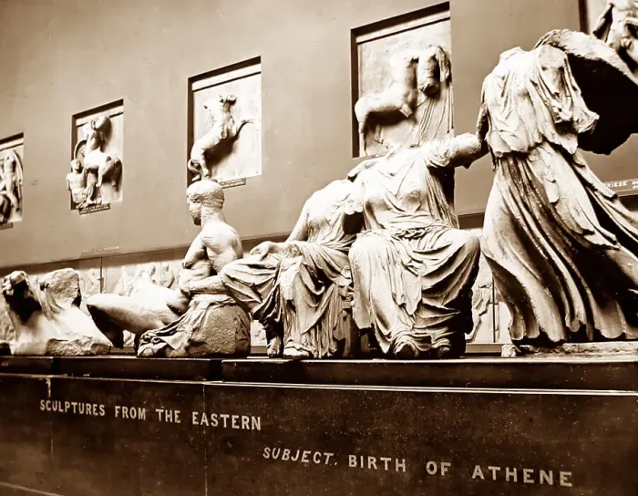 Framed Print : Elgin Marbles, British Museum, London Framed Print : Elgin Marbles, British Museum, London