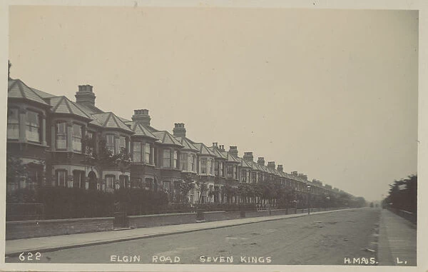 Elgin Road, Seven Kings, Ilford, Goodmayes, London, England. Date: 1907