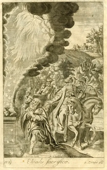 Framed Print : Elijahs sacrifice Framed Print : Elijahs sacrifice