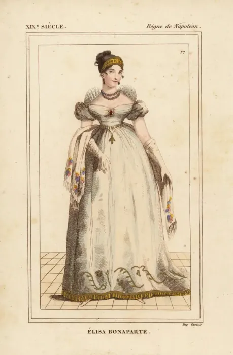 Framed Print : Elisa Bonaparte, Duchess of Tucscany, Princess Framed Print : Elisa Bonaparte, Duchess of Tucscany, Princess