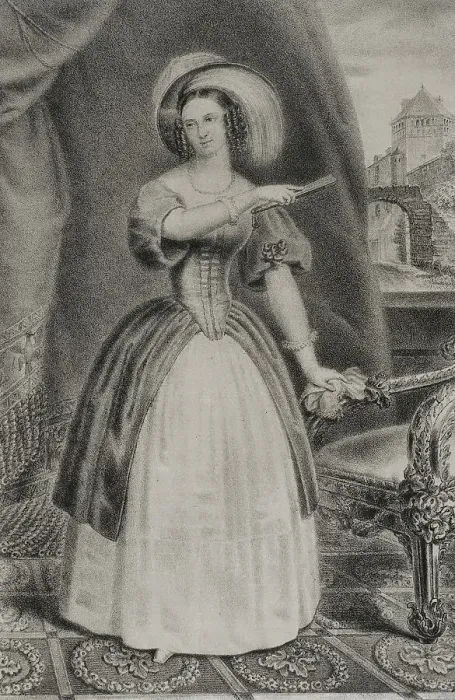 Framed Print : Elisabeth Ludovika of Bavaria (1801-1873). Queen Framed Print : Elisabeth Ludovika of Bavaria (1801-1873). Queen