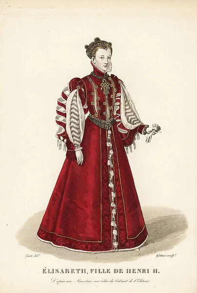 Elisabeth of Valois, daughter of King Henry