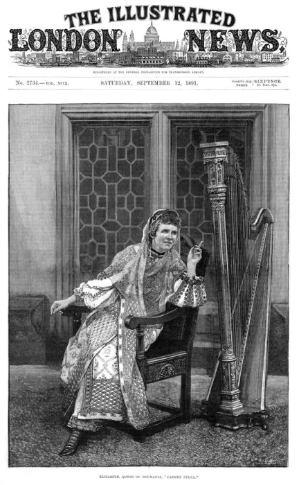 Framed Print : Elisabeth of Wied, Carmen Sylva Framed Print : Elisabeth of Wied, Carmen Sylva