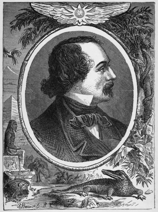 Framed Print : Elisha Kent Kane / Demarle Framed Print : Elisha Kent Kane / Demarle
