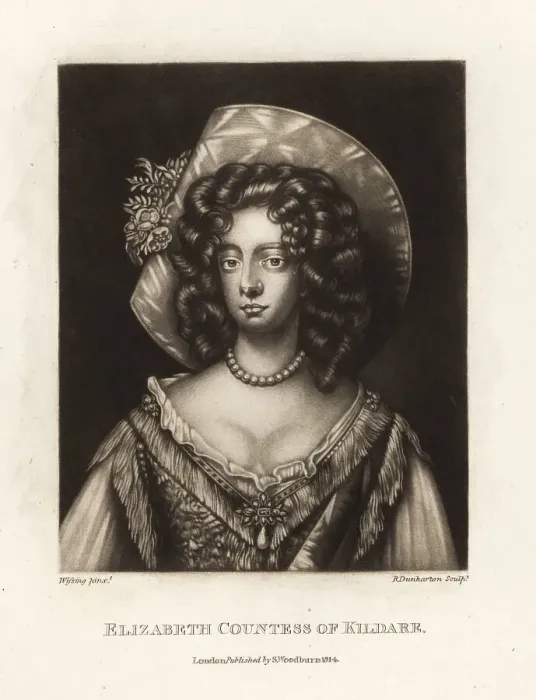 Framed Print : Elizabeth Fitzgerald, Countess of Kildare, 1665-1758 Framed Print : Elizabeth Fitzgerald, Countess of Kildare, 1665-1758