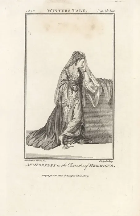 Framed Print : Elizabeth Hartley as Hermione in A Winter's Tale, 1774 Framed Print : Elizabeth Hartley as Hermione in A Winter's Tale, 1774