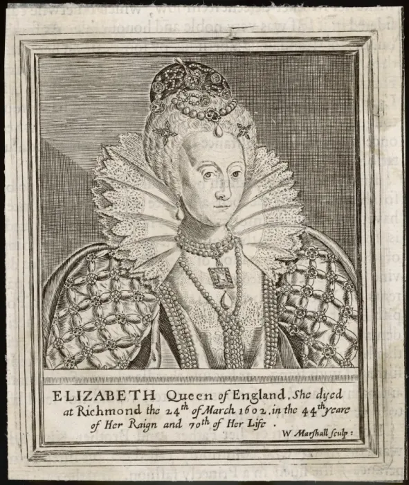 Framed Print : Elizabeth I / Marshall Framed Print : Elizabeth I / Marshall