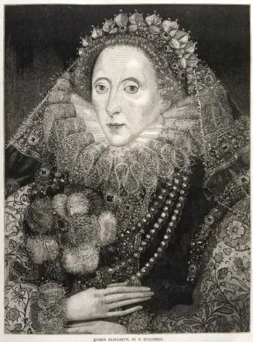 Framed Print : Elizabeth I / Zucchero Framed Print : Elizabeth I / Zucchero