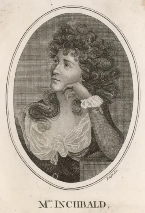Framed Print : Elizabeth Inchbald / Page Framed Print : Elizabeth Inchbald / Page