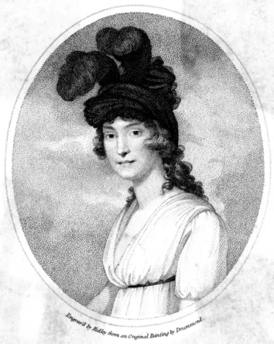 Framed Print : Elizabeth Inchbald / Rdley Framed Print : Elizabeth Inchbald / Rdley