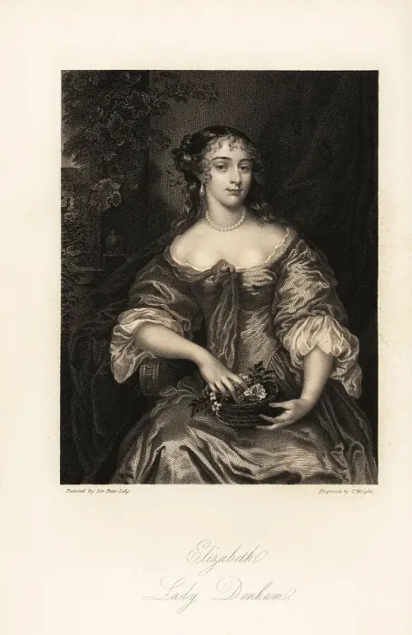 Framed Print : Elizabeth or Margaret, Lady Denham, 1647-1667 Framed Print : Elizabeth or Margaret, Lady Denham, 1647-1667