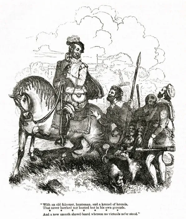 Framed Print : Elizabethan aristocratic man going hunting on horseback Framed Print : Elizabethan aristocratic man going hunting on horseback