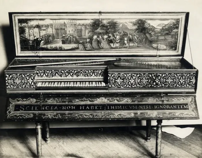 Framed Print : Elizabethan Spinet Framed Print : Elizabethan Spinet