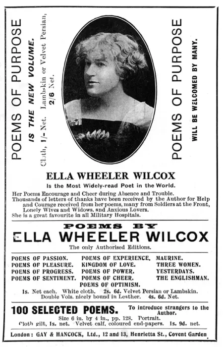 Framed Print : Ella Wheeler Wilcox Framed Print : Ella Wheeler Wilcox