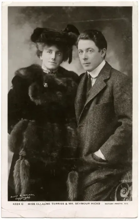 Framed Print : Ellaline Terriss and Seymour Hicks Framed Print : Ellaline Terriss and Seymour Hicks