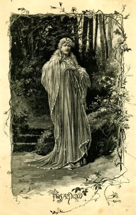 Framed Print : Ellen Terry as Fair Rosamund in Becket Framed Print : Ellen Terry as Fair Rosamund in Becket
